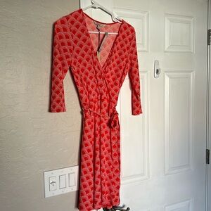 Faux wrap dress Loretta 41 hawthorn